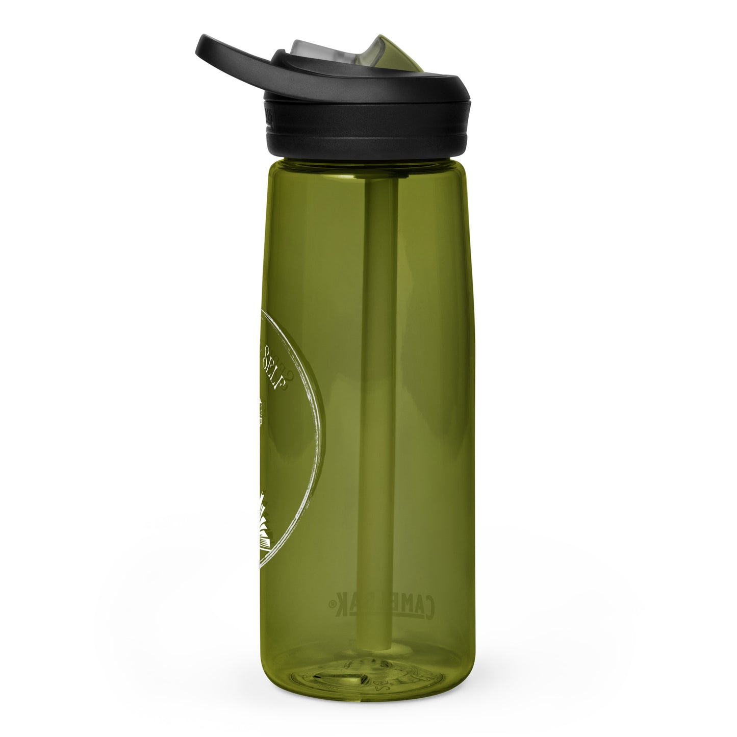 Service Greater Than Self Sports Water Bottle, Various Colors w/ White Lettering