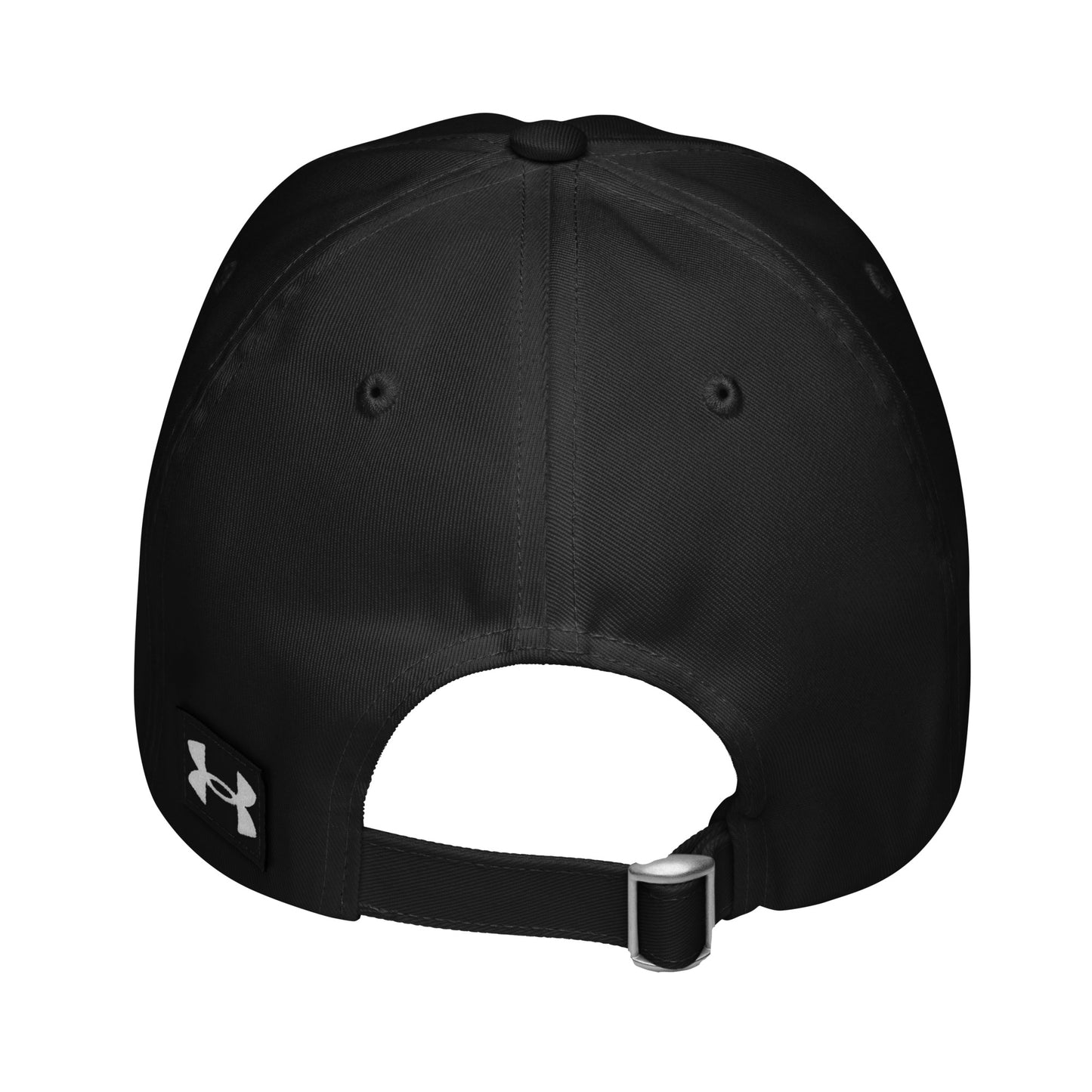 Service Greater Than Self Under Armour® Black or White Dad Hat with Black Lettering