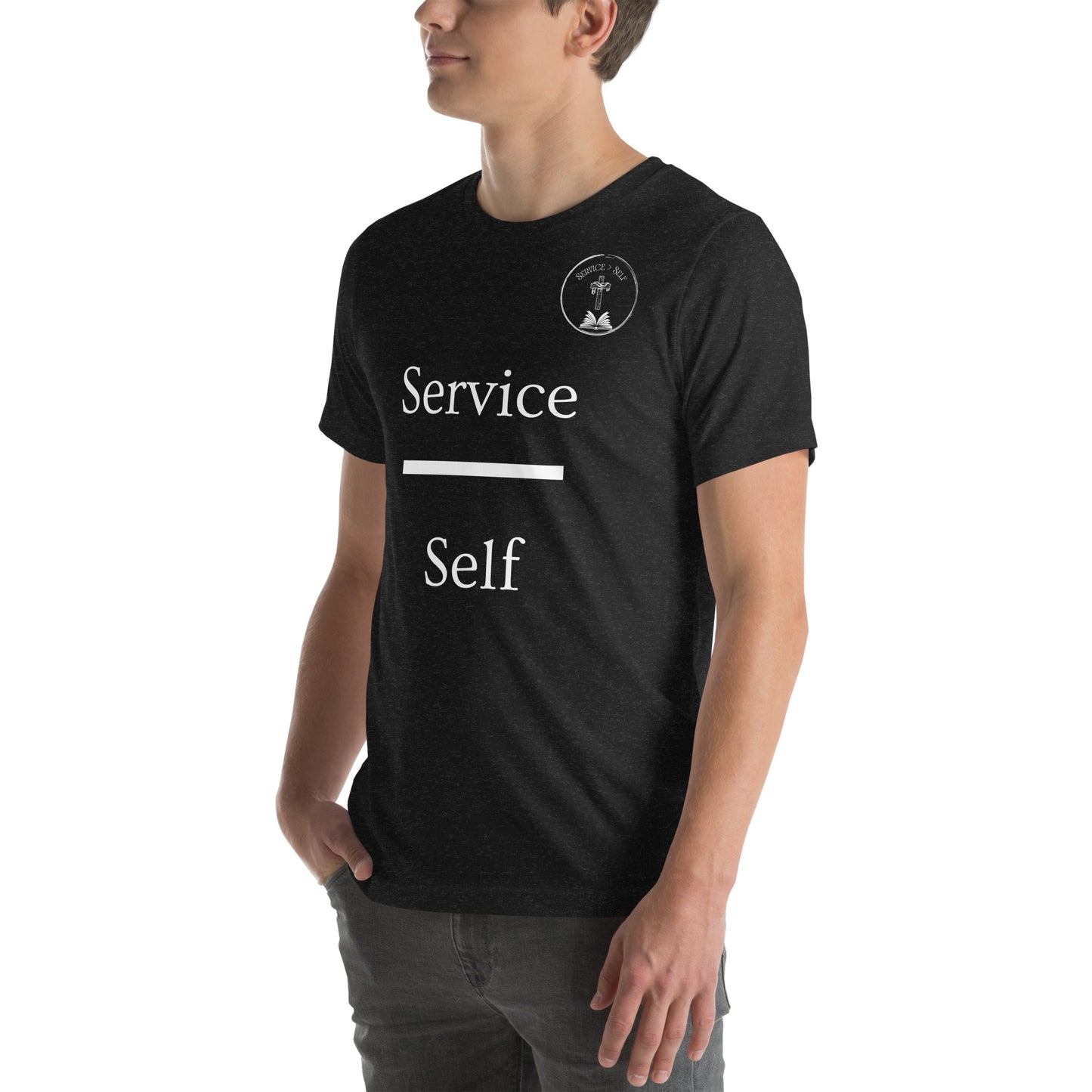 How May I Serve You? Christ-Centered Men's T-shirt