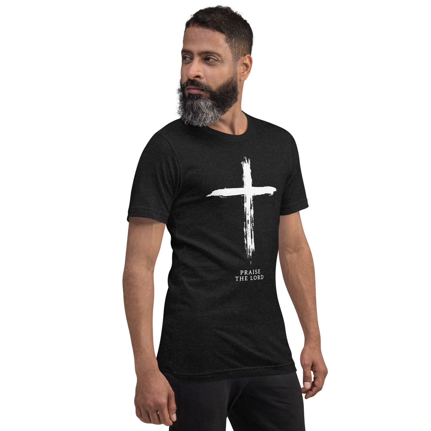 Praise The Lord, Cross, Comfort Unisex t-shirt