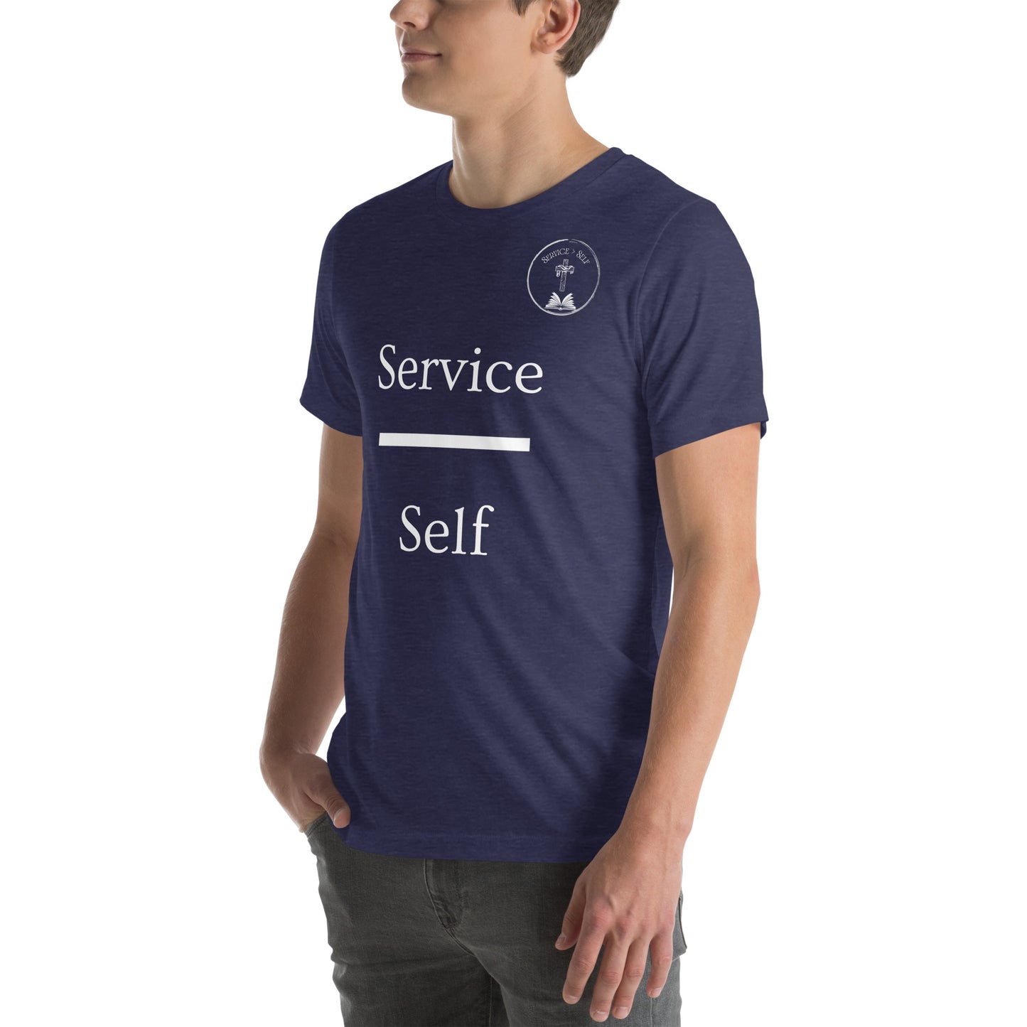 How May I Serve You? Christ-Centered Men's T-shirt