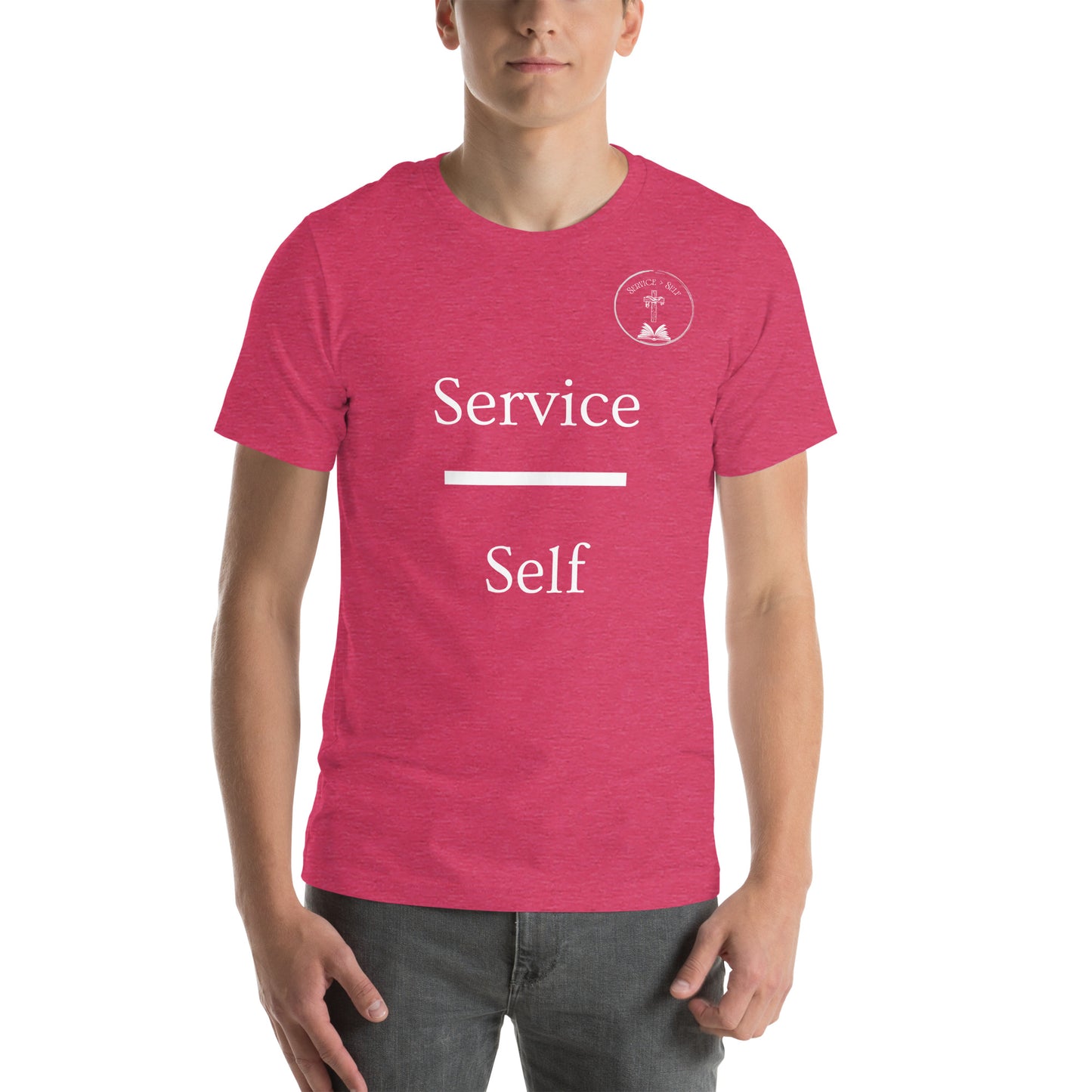 How May I Serve You? Christ-Centered Men's T-shirt